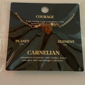 NWT Francesca’s necklace courage